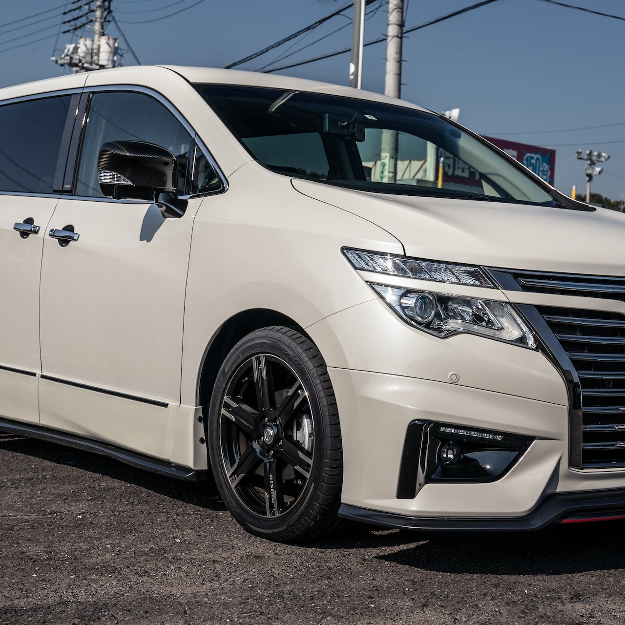 Nissan Elgrand Fahrradträger/Fahrradträger