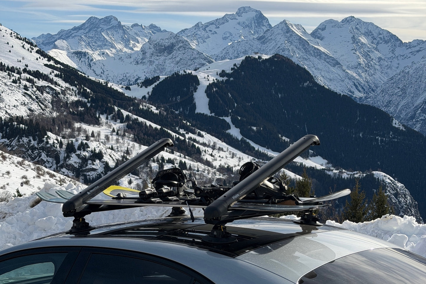 Piste Ski & Snowboard Rack