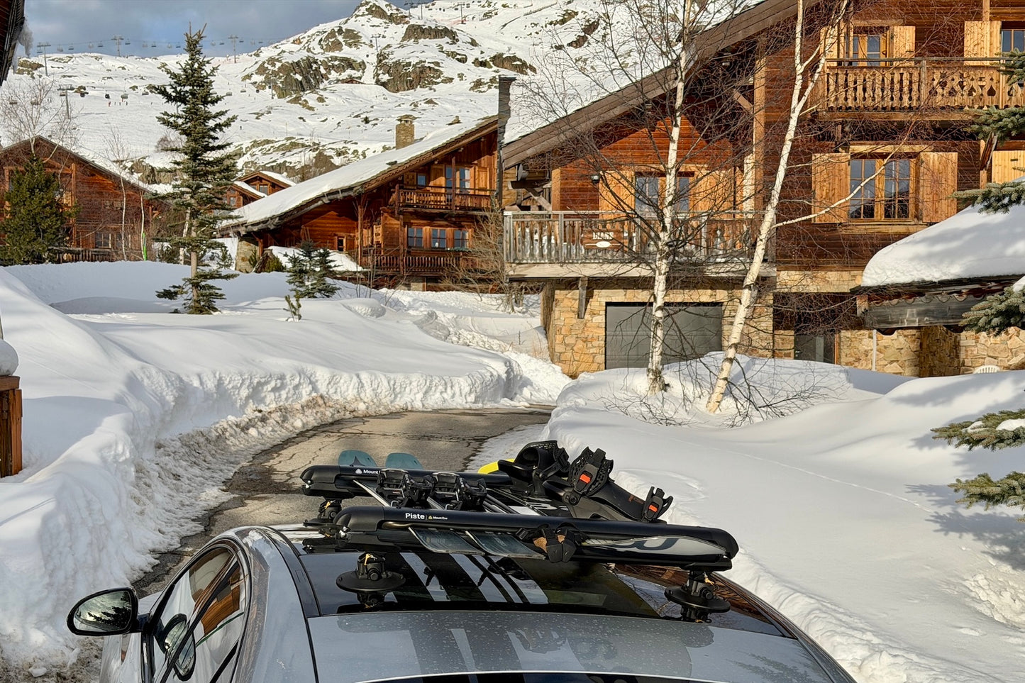 Piste Ski & Snowboard Rack