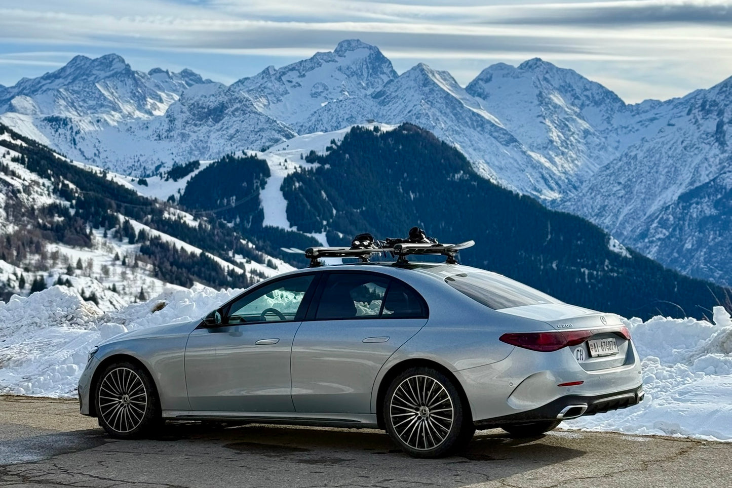 Piste Ski & Snowboard Rack